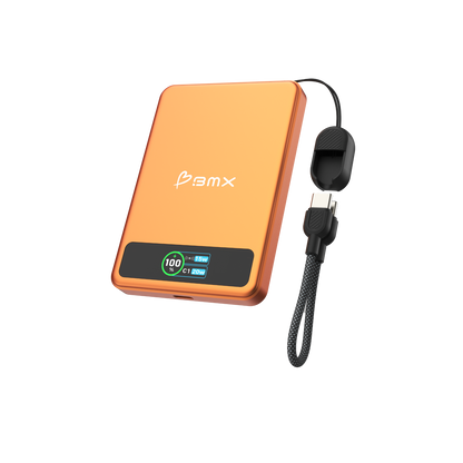 BMX SolidSafe 5K Solid-State Magnet Powerbank Oran