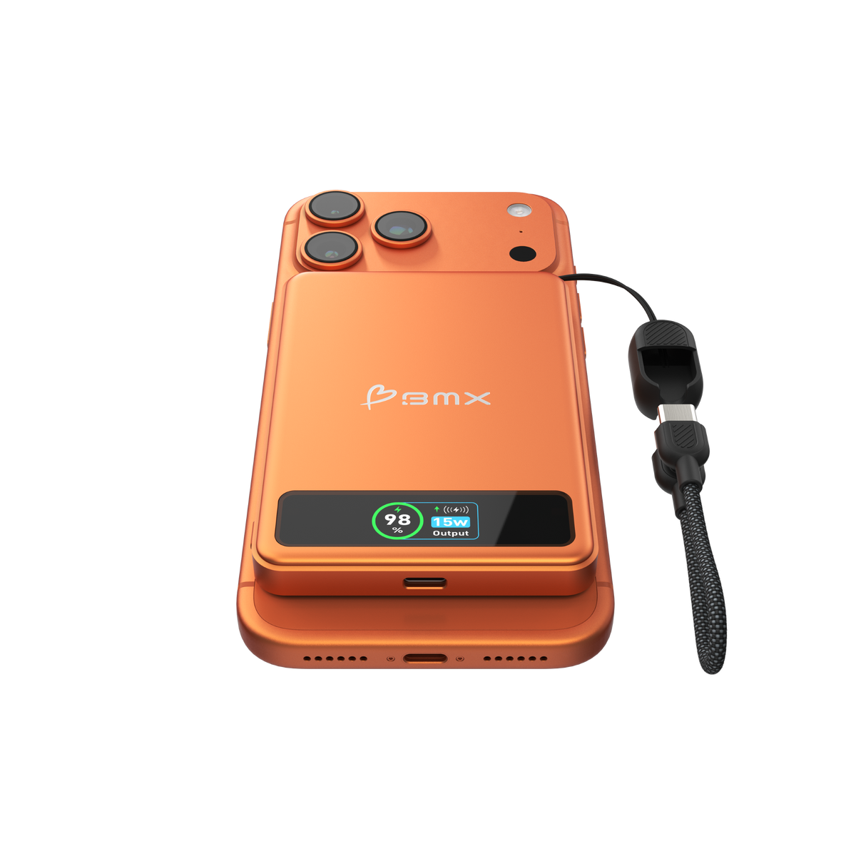 BMX SolidSafe 5K Solid-State Magnet Powerbank Oran