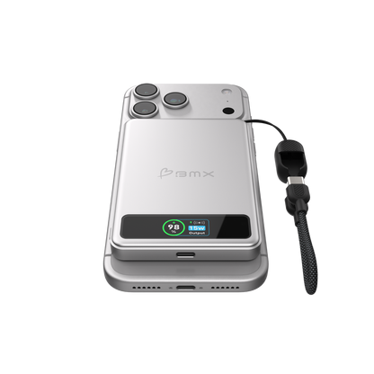 BMX SolidSafe 5K Solid-State Magnet Powerbank Silb