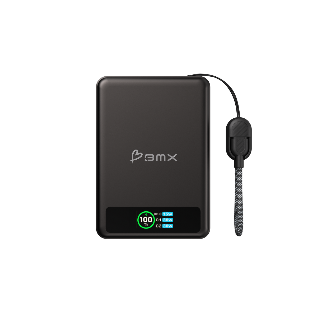 BMX SolidSafe 10K Solid-State Magnet Powerbank Sch