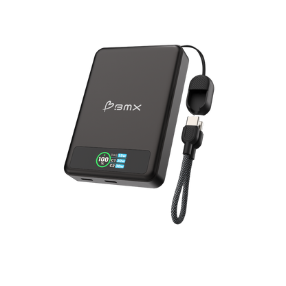 BMX SolidSafe 10K Solid-State Magnet Powerbank Sch