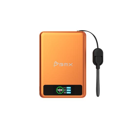 BMX SolidSafe 10K Solid-State Magnet Powerbank Ora