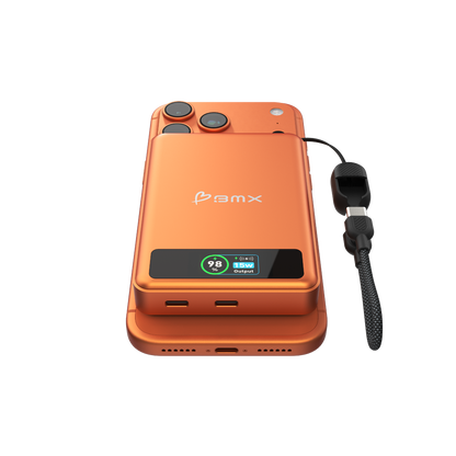 BMX SolidSafe 10K Solid-State Magnet Powerbank Ora