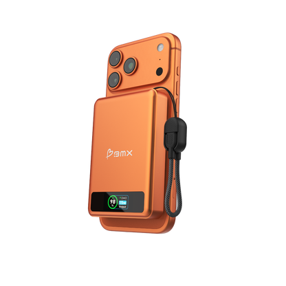 BMX SolidSafe 10K Solid-State Magnet Powerbank Ora