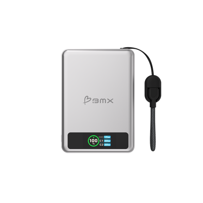 BMX SolidSafe 10K Solid-State Magnet Powerbank Sil