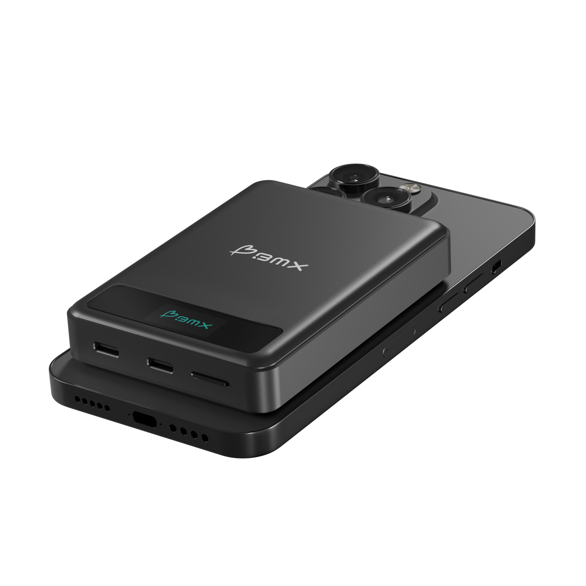 BMX SolidSafe 10K Solid-State Magnet Powerbank Mic