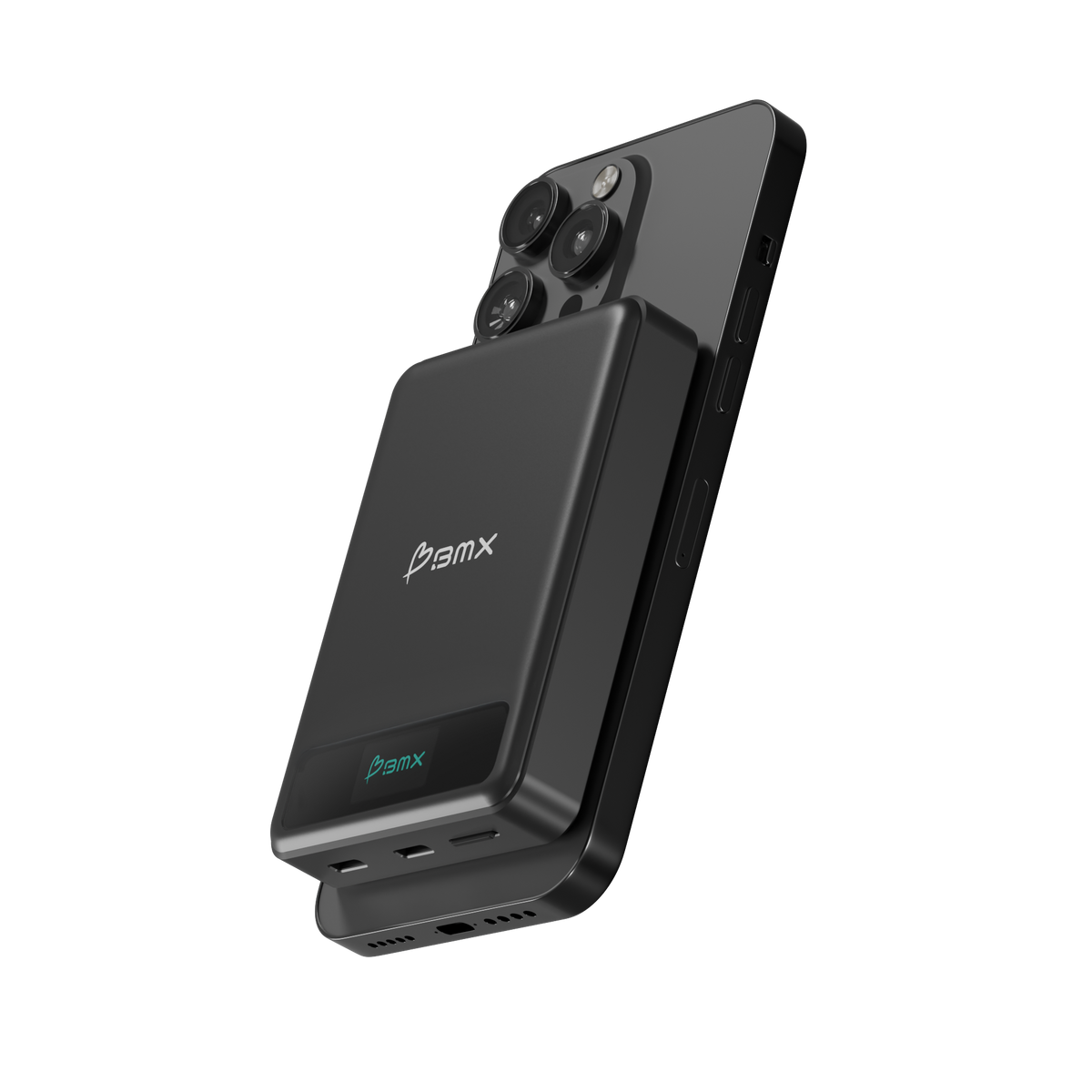 BMX SolidSafe 10K Solid-State Magnet Powerbank Mic