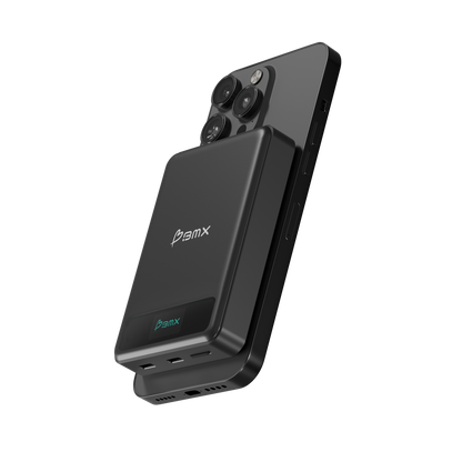 BMX SolidSafe 10K Solid-State Magnet Powerbank Mic