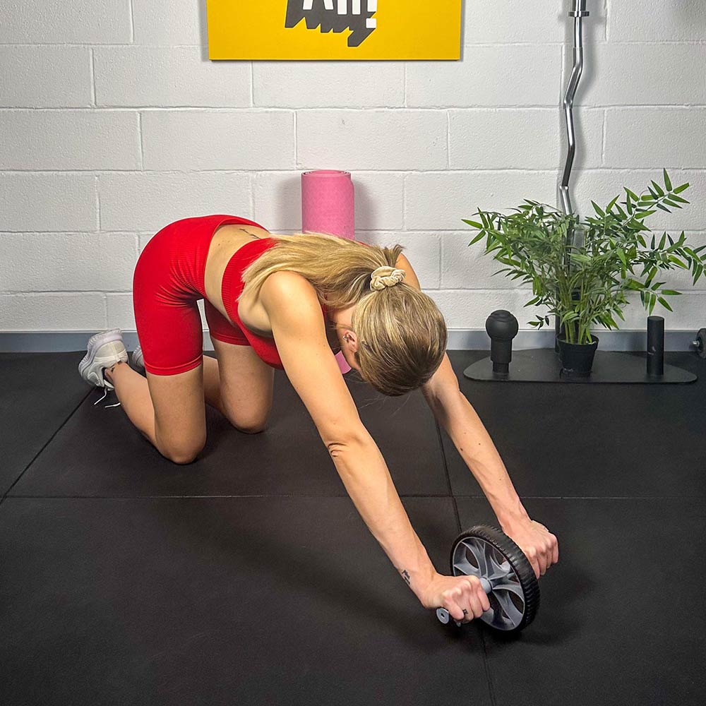 FITPADDY Bauchtrainer Rolle