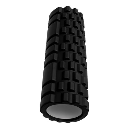 FITPADDY EVA Massage Rolle Schwarz