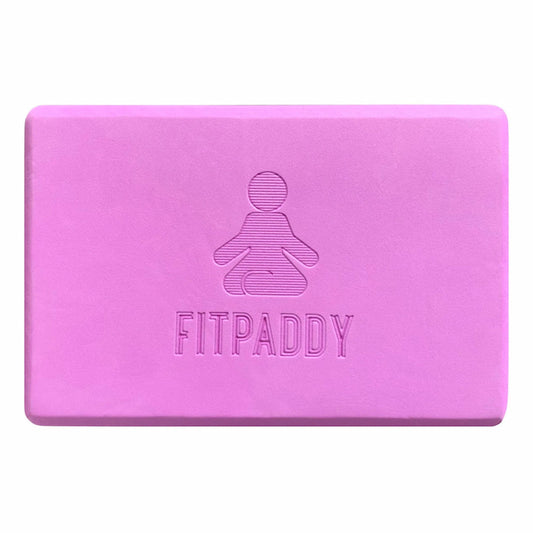 FITPADDY Yoga Block rutschfest Violett