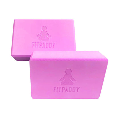 FITPADDY Yoga Block rutschfest Violett