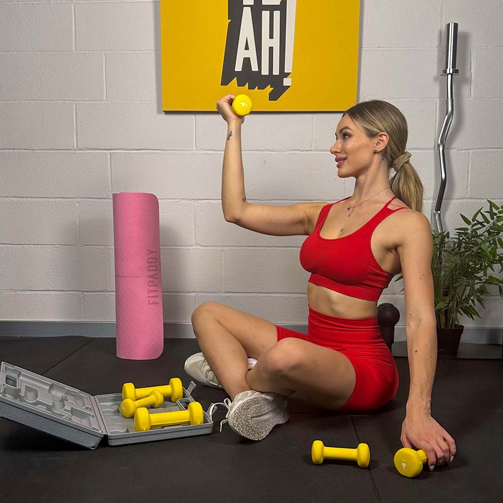 FITPADDY Kurzhantelset 6 kg