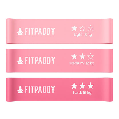 FITPADDY Trainingsset Widerstandsbänder