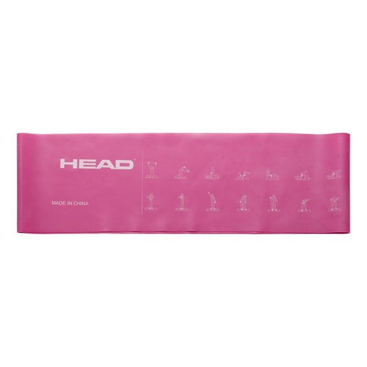 HEAD Pinkes Widerstandsband aus Latex