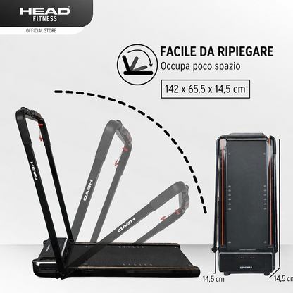 HEAD Motorisiertes Walking-Pad