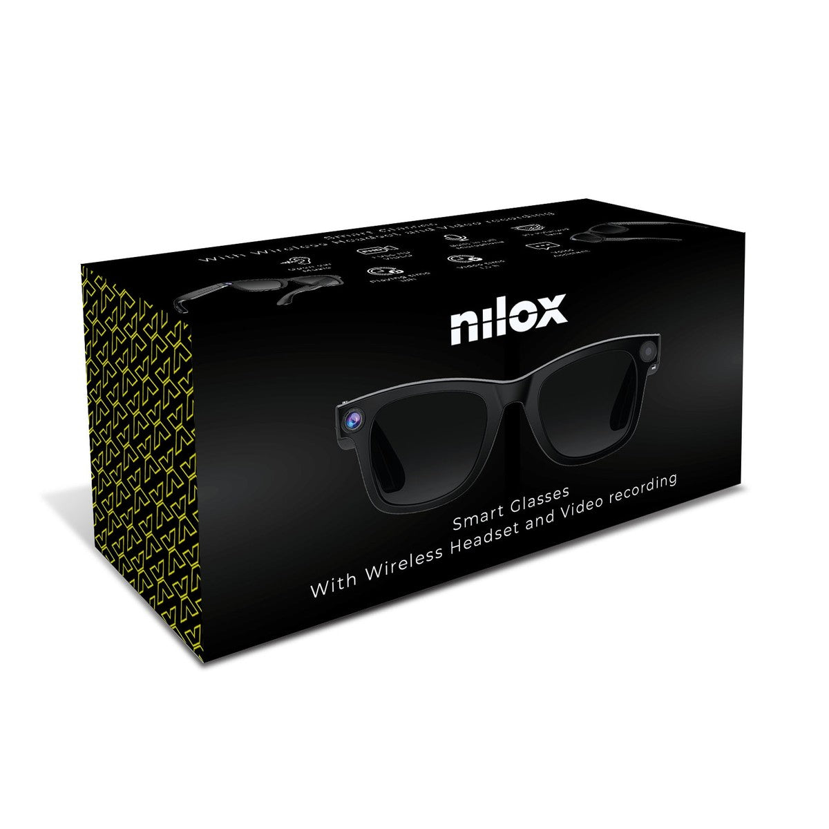 NILOX Smarte KI-Brille mit Kamera