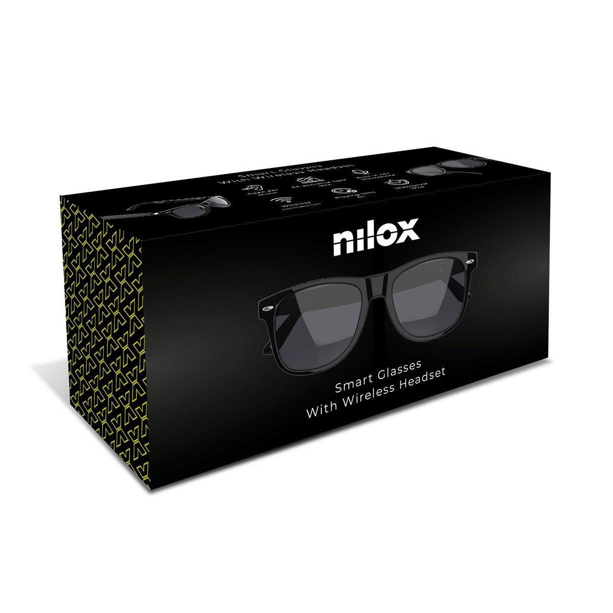 NILOX Audio-Brille Schwarz