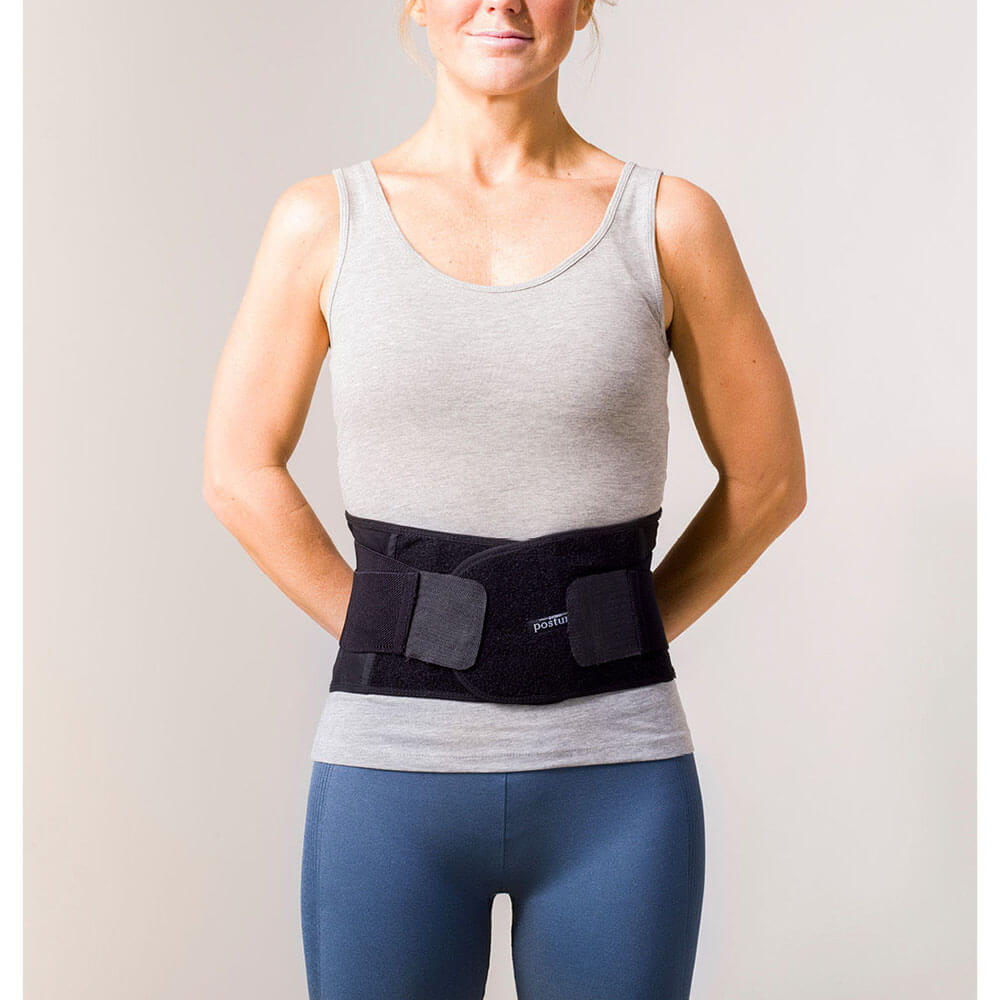 SWEDISH POSTURE Stabilize M Lendenstützgürtel Schwarz