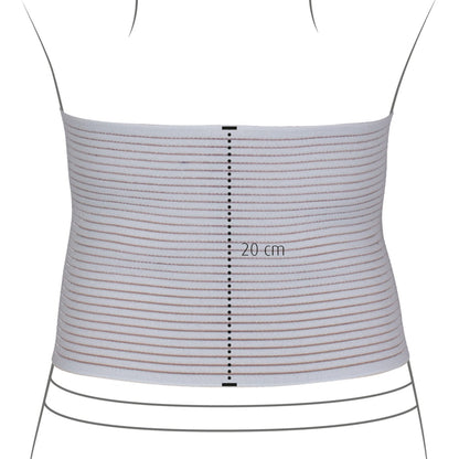 HYDAS Bauch- und Rückenstützgürtel Gr. S, ws