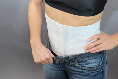 HYDAS Bauch- und Rückenstützgürtel Extra Stark ws