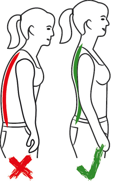 HYDAS Bauch- und Rückenstützgürtel Extra Stark ws
