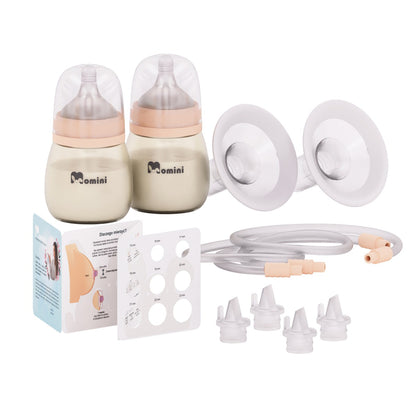 MOMINI MilkySilky Doppel-Milchpumpe 9 Stufen