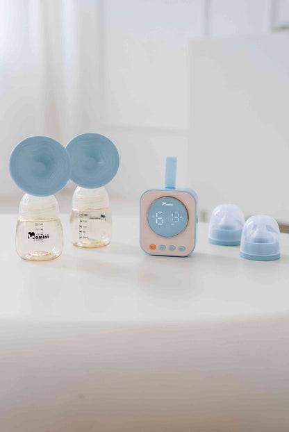 MOMINI TwinPump Doppel-Milchpumpe Vintage