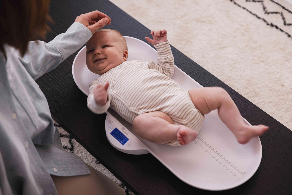 MOMINI TinyScale Präzisions-Babywaage