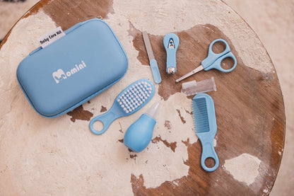 MOMINI Sky Babypflege-Set Blau
