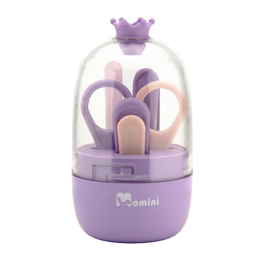 MOMINI Lilac Purple Baby-Nagelpflege-Set