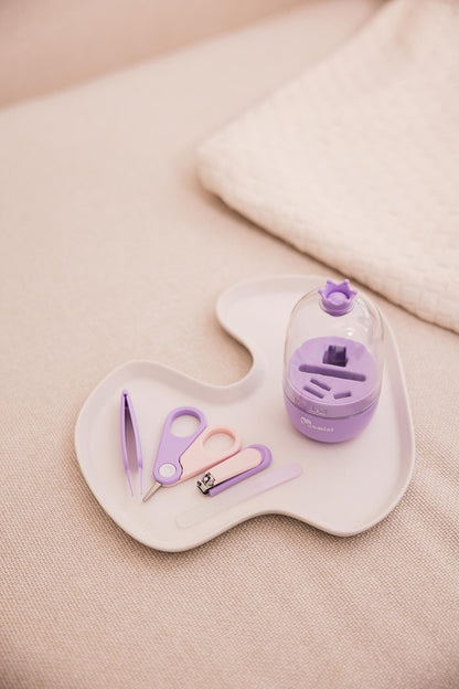 MOMINI Lilac Purple Baby-Nagelpflege-Set