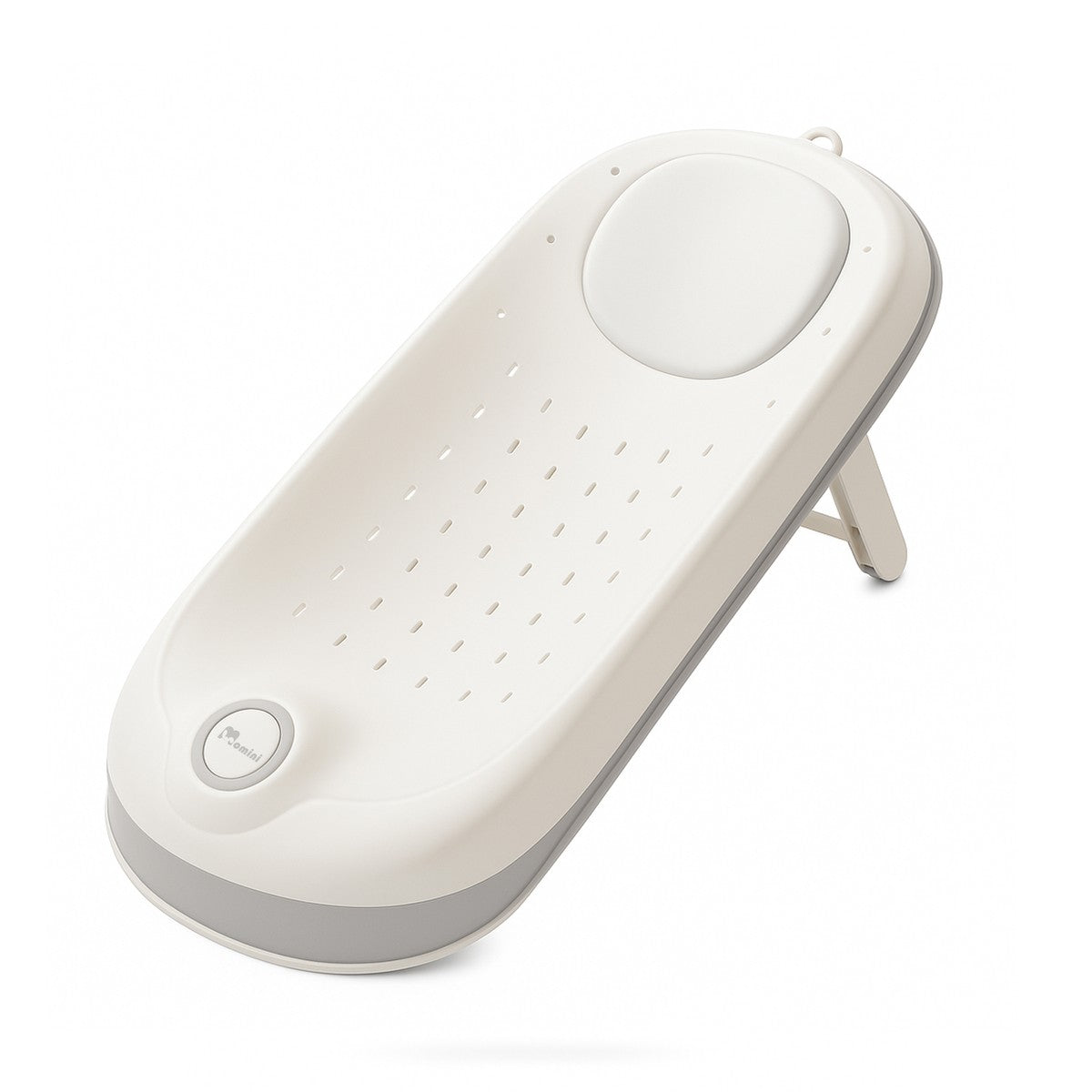 MOMINI BathBuddy Faltbare Baby-Badestütze Grau