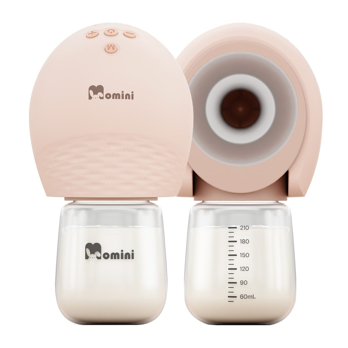 MOMINI SippyPump Twin Kabellose Milchpumpe 2in1