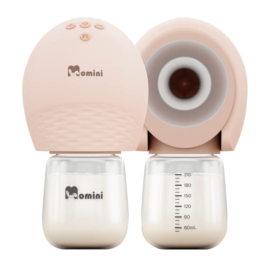 MOMINI SippyPump Twin Kabellose Milchpumpe 2in1