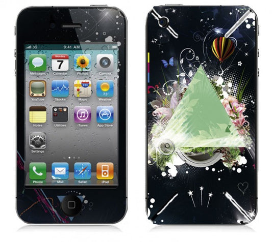 BODINO SuperSkin iPhone 4 FLOWERTRIANGLE