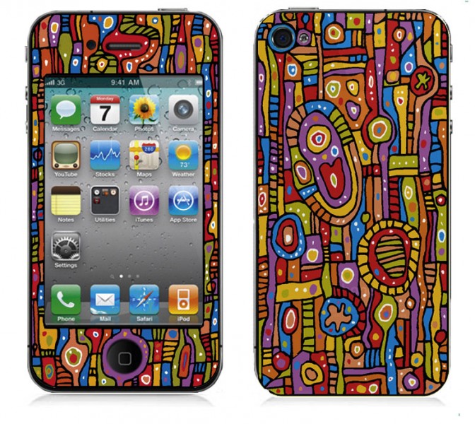 BODINO SuperSkin iPhone 4 ORGANIC PATTERN