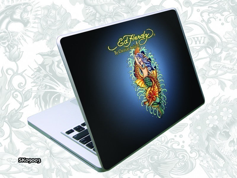 Ed Hardy Notebook Skin Mermaid SK09003 ocean