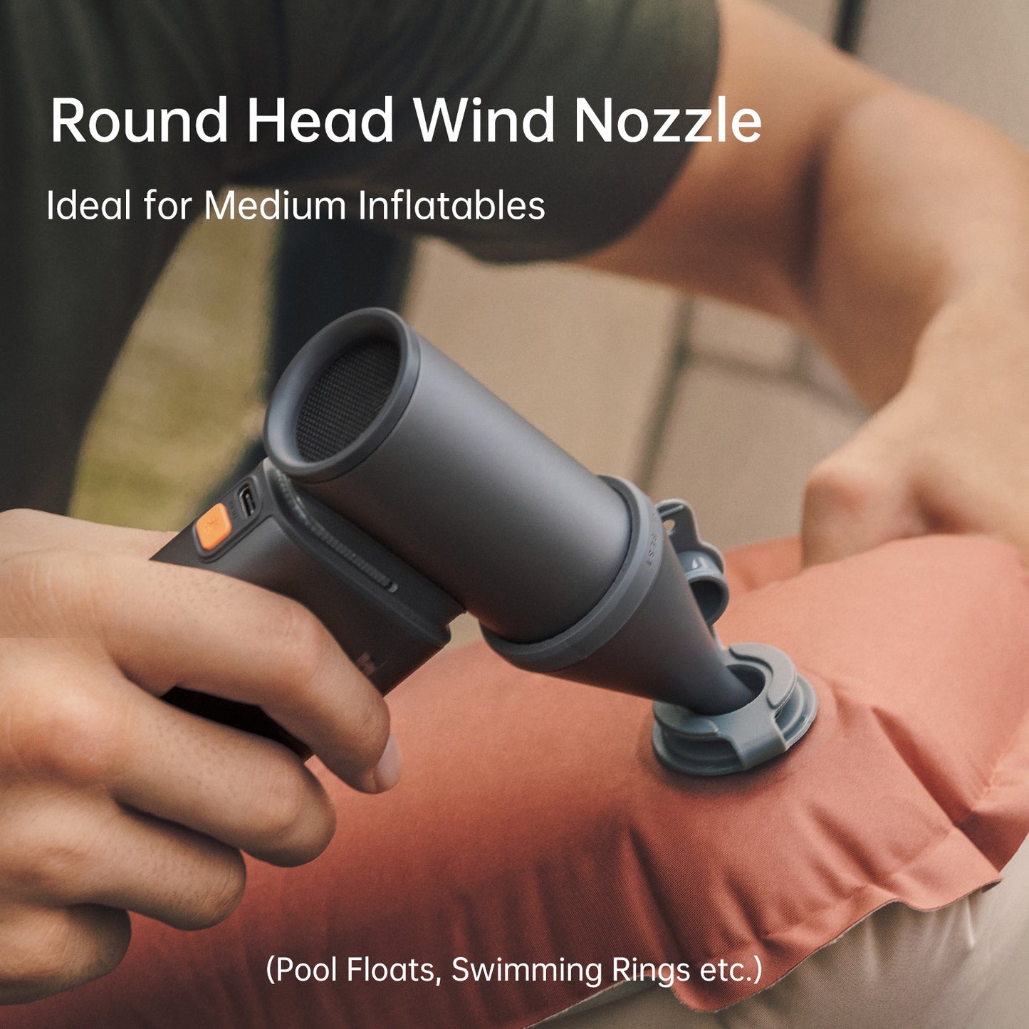 JISULIFE Ultra1 2-in-1 Mini Ventilator Grau