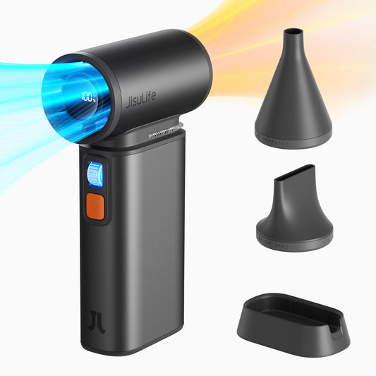 JISULIFE Ultra1 2-in-1 Mini Ventilator Grau