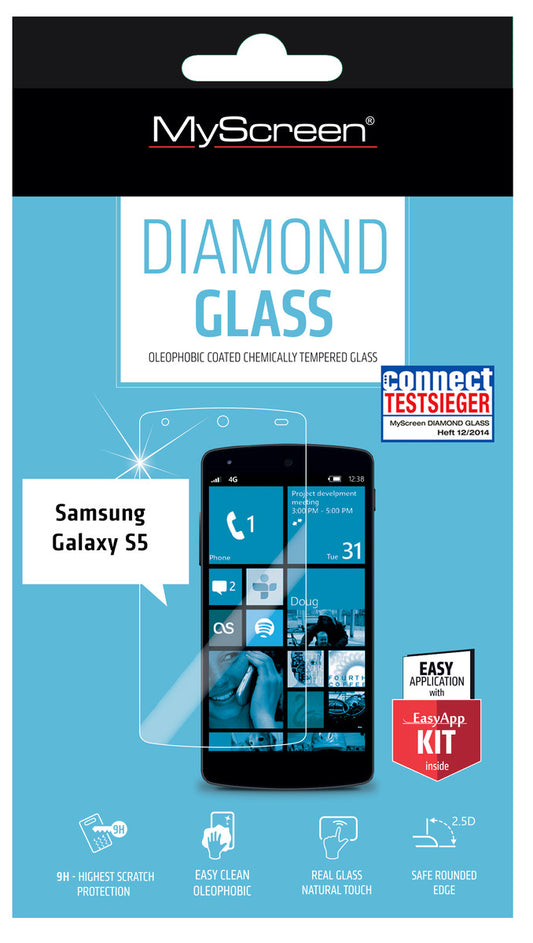 MYSCREEN Diamond Glass Schutzglas für GS5