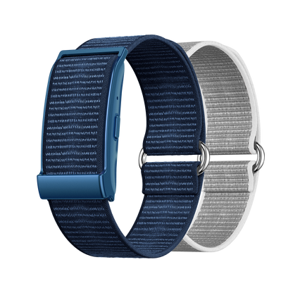 NILOX Screenless Smart Band with 2 Straps Blue