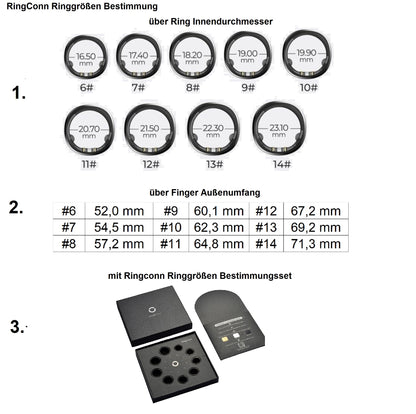 RINGCONN Smarter Ring silber