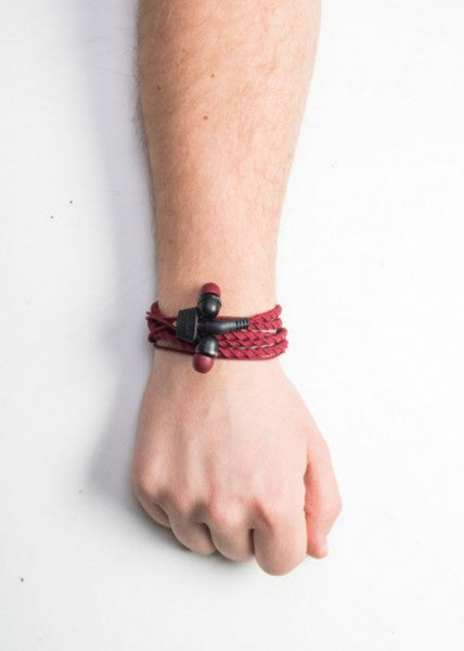 wraps Crimson Classic Armband Kopfhörer bordeaux