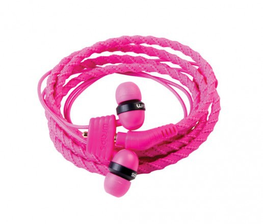 wraps Pink Classic Armband Kopfhörer Rosa