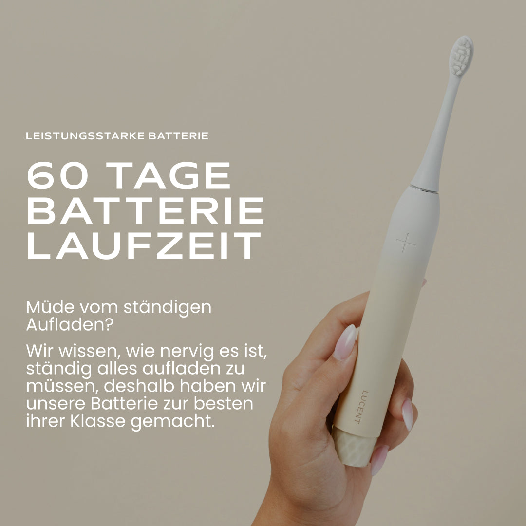 LUCENT Prism Elektrische Schall Zahnbürste vanille