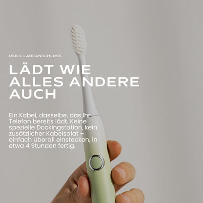 LUCENT Prism Elektrische Schall Zahnbürste mint