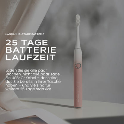 LUCENT Spark Elektrische Schall Zahnbürste pink