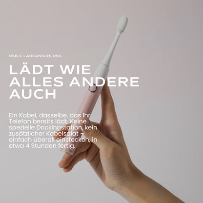 LUCENT Spark Elektrische Schall Zahnbürste pink